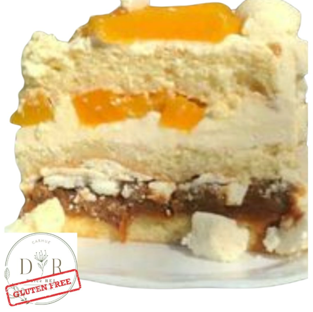 Torta Chajá De Duraznos Sin Tacc