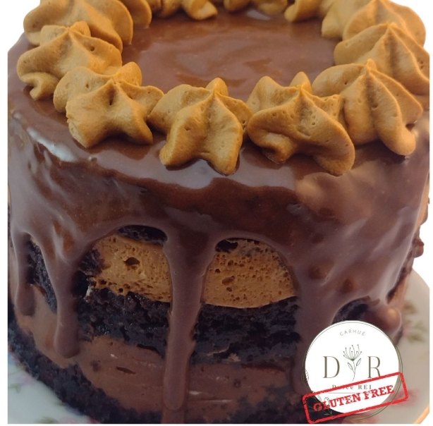 Torta De Café Y Chocolate Sin Tacc