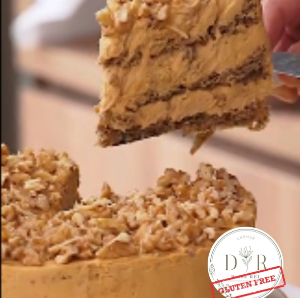 Torta De Café Y Nuez Sin Tacc