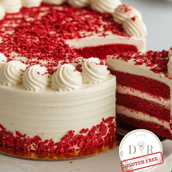 Torta Red Velvet Sin Tacc