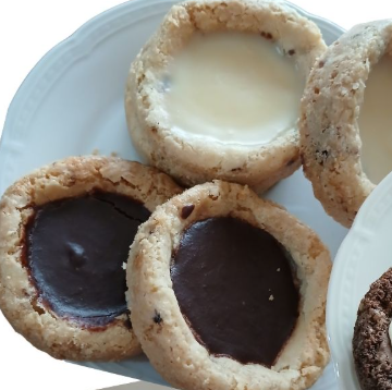 Crumble Cookie Chocolate Blanco SIN TACC