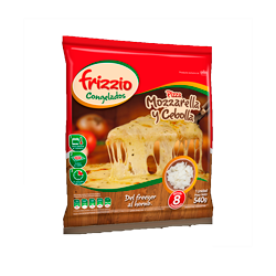 Pizza con Cebolla (8 porciones)