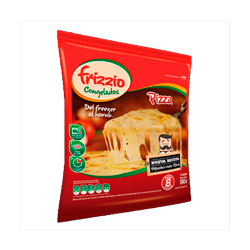 Pizza de Muzzarella (8 porciones)