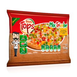Frizzio tops tricolor