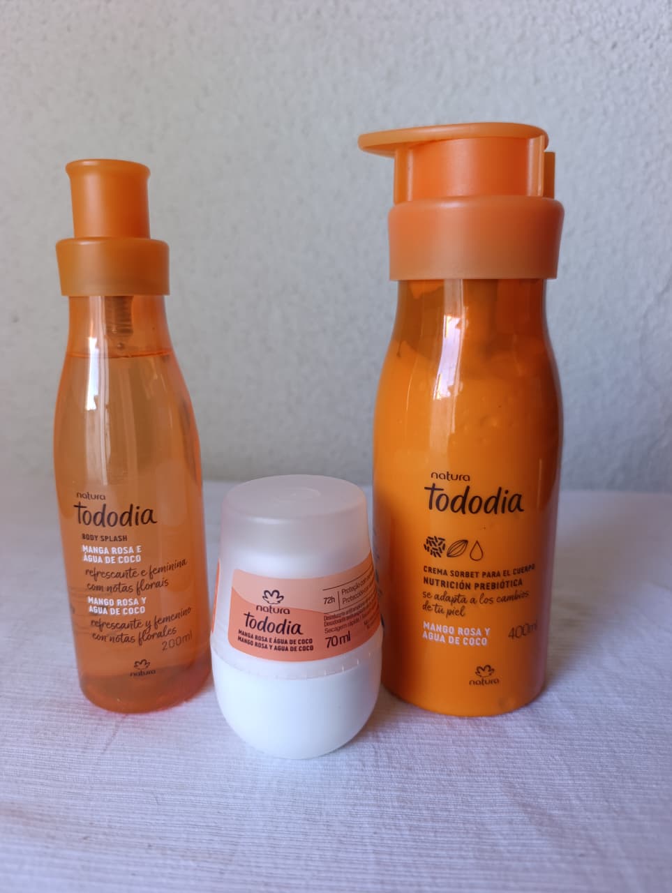 Kit Mango Rosa Y Agua De Coco