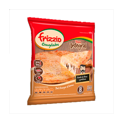 Pizza de Masa Integral y Mozzarella (8 porciones)
