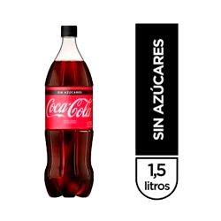 Coca Cola Sin Azucar 1,5 Lts.