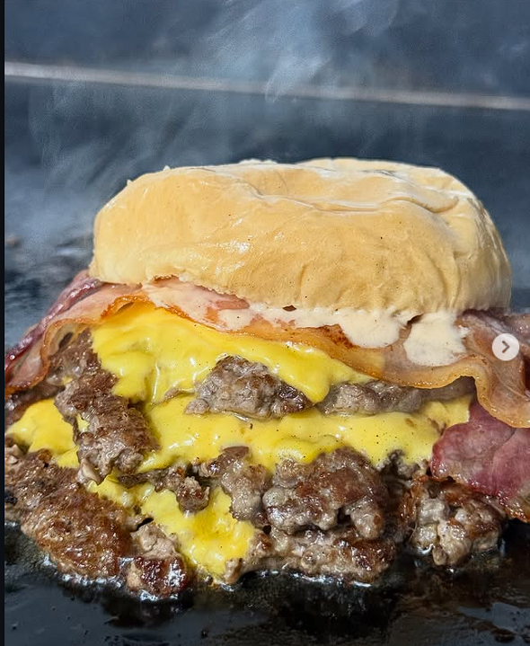 Hamburguesa Triple Cheese / Muzza