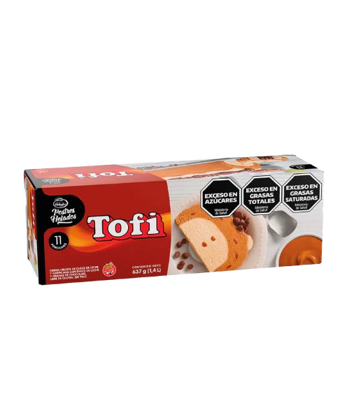 Postre Helado Tofi