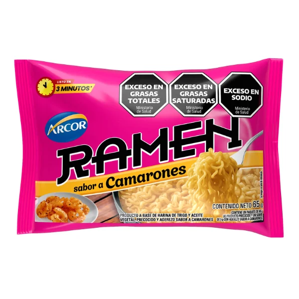 Ramen Sabor A Camarones 