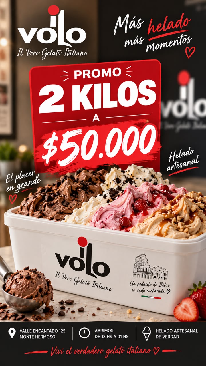 Helado 2 Kilos