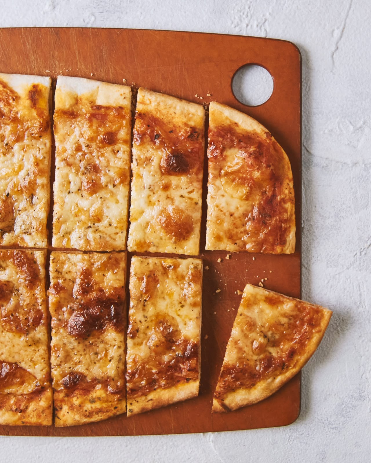Pizza 3 Quesos A La Parrilla