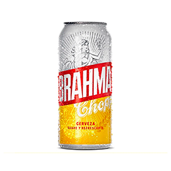Cerveza Brahma Rubia Lata 473cc