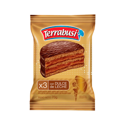 Alfajor Terrabusi Triple 70gr.