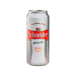 Cerveza Schneider Lata 473cc