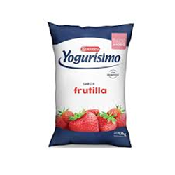 Yogurt Yogurísimo Frutilla 1L