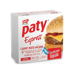 Hamburguesa Paty Express x4