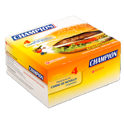 Hamburguesa Champion x4