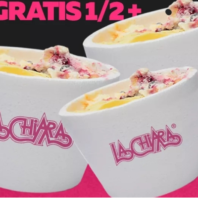 Helado 2kg el segundo kilo paga el 50%