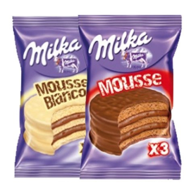Alfajor Milka Mousse Triple 55gr.