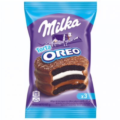 Alfajor Milka Torta Oreo 61gr.