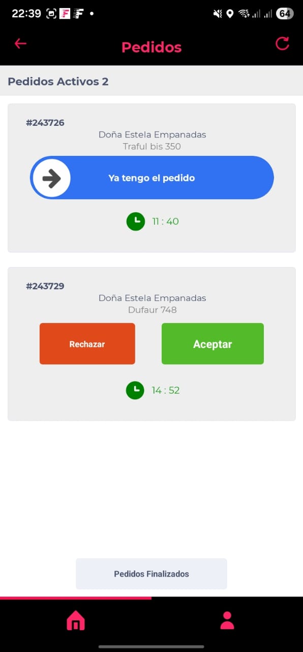 App cadetes