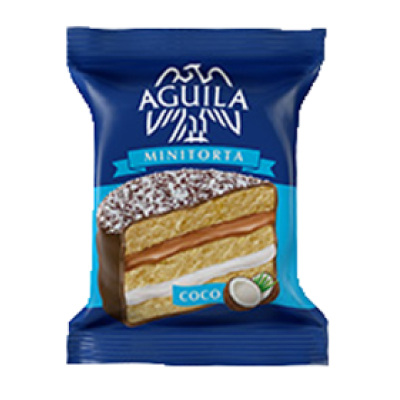 Águila Minitorta Coco 73gr