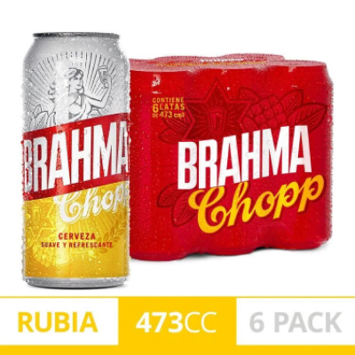 Brahma Rubia 473cc Pack x6