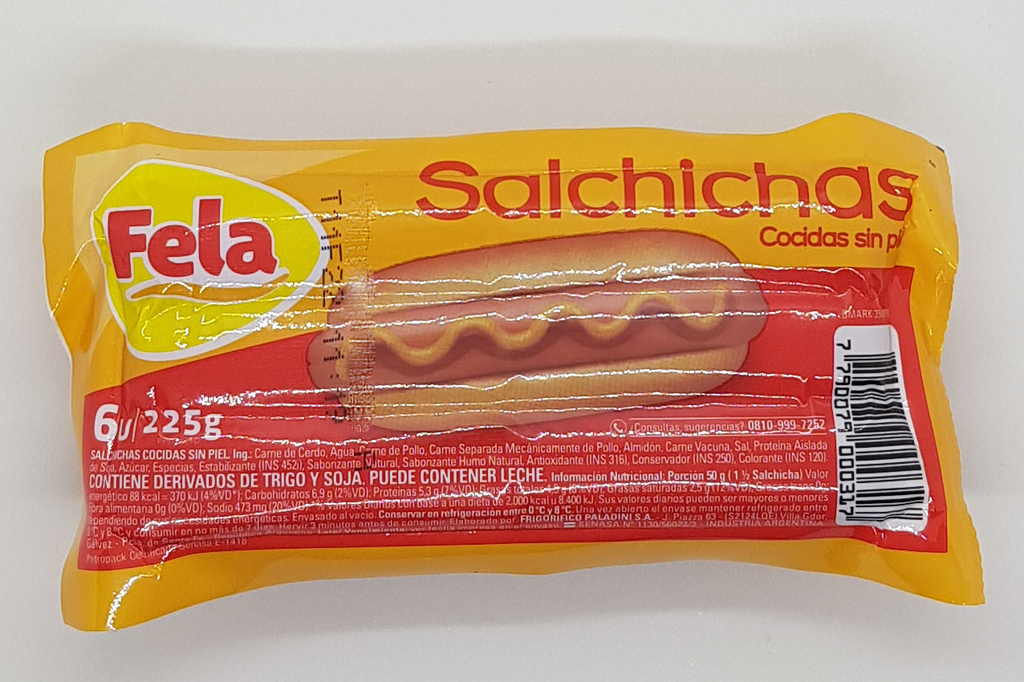 Salchichas Fela (6 Unidades)