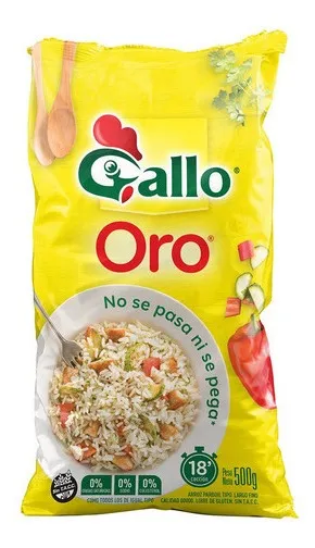 Arroz Gallo Oro (500 g)
