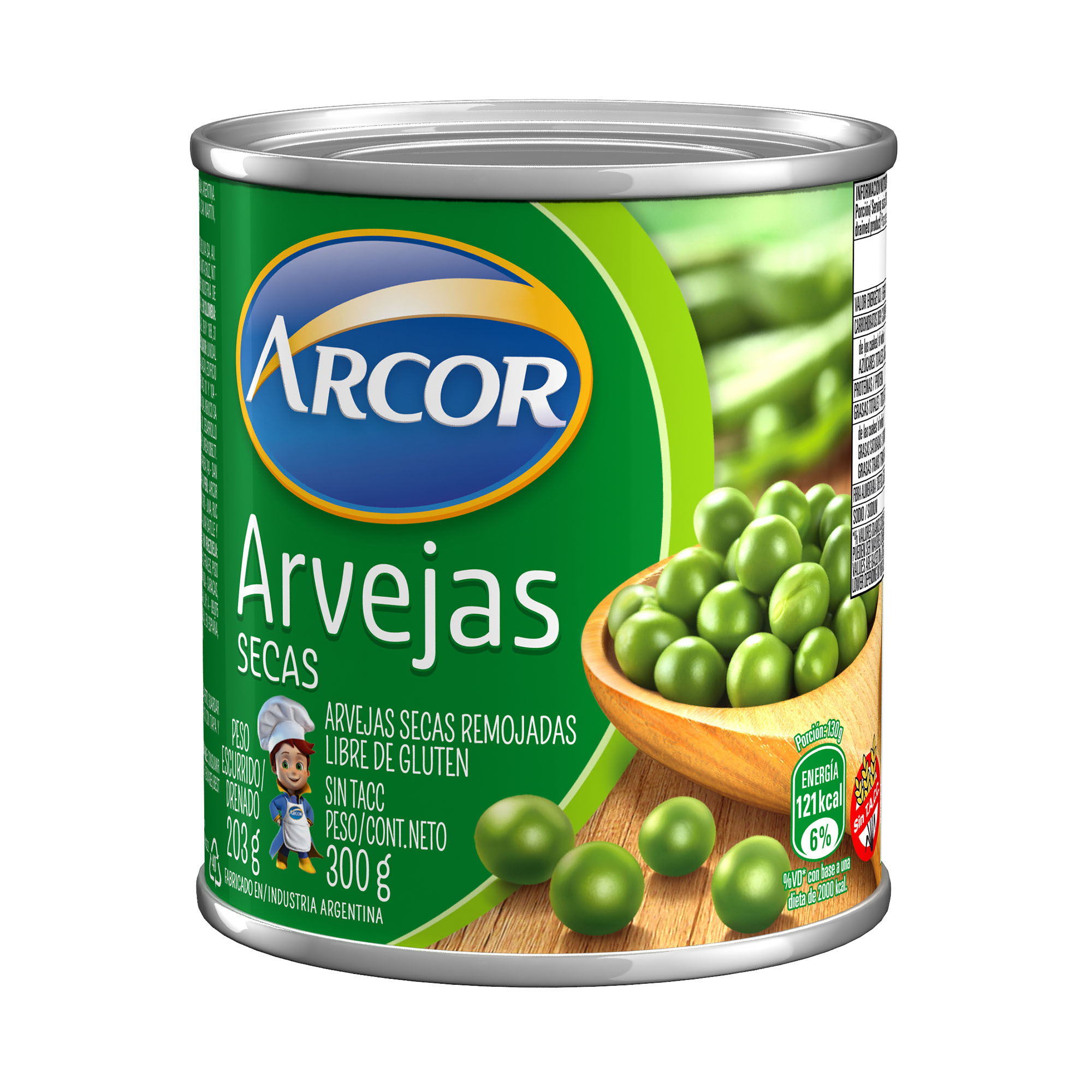 Arvejas M&K (300 g)