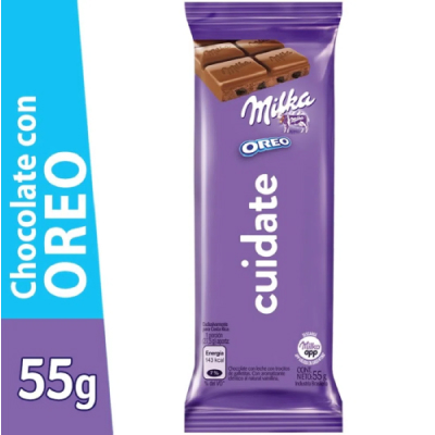 Milka Oreo Leche 55gr