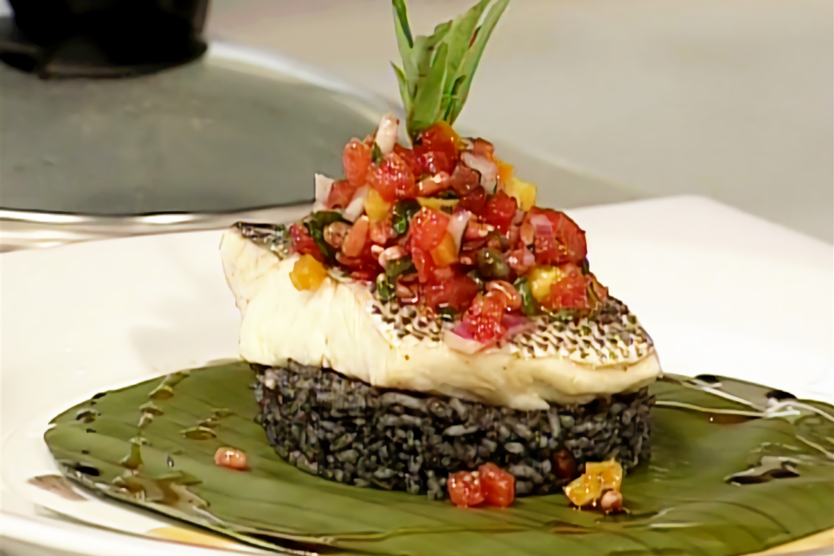 Lenguado con Salsa de Champagne Rosado
