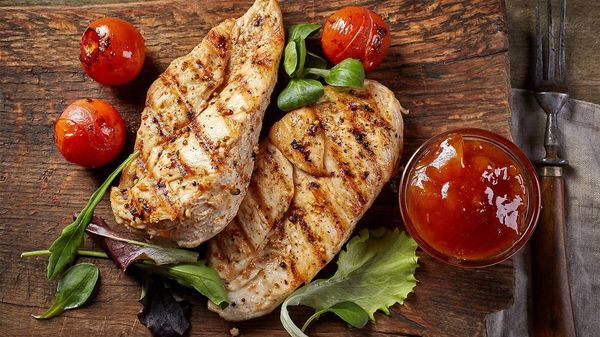 Pechuga De Pollo Deshuesada Grillada