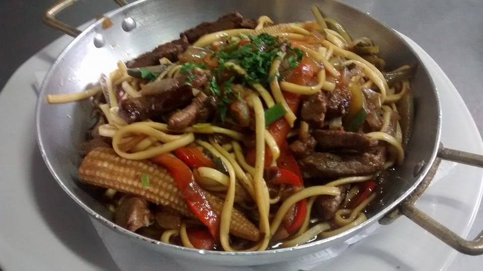 Tagliatelles Con Frutos De Mar