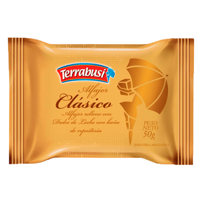 Alfajor Terrabussi Clásico 50 gr