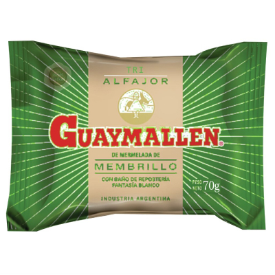Guaymallen Fruta Triple 70gr