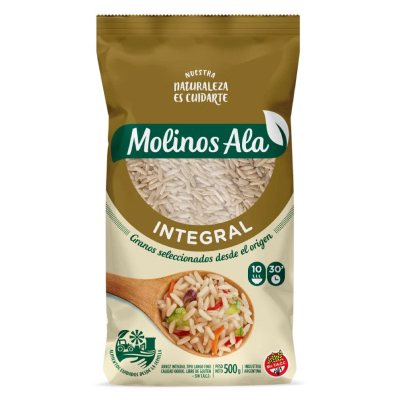 Arroz Molinos Ala Integral 500gr