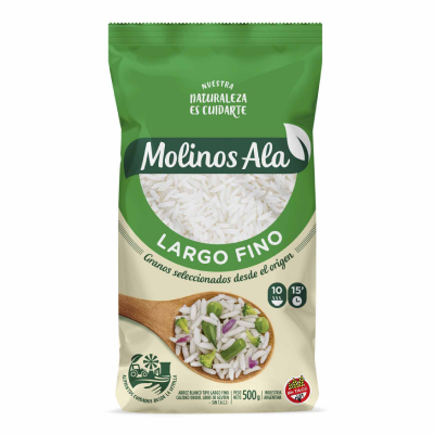 Arroz Molinos Ala largo fino 500gr