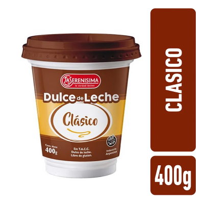 Dulce de Leche Clásico La Serenísima 400gr