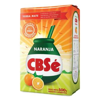 Yerba CBSé Naranja 500gr