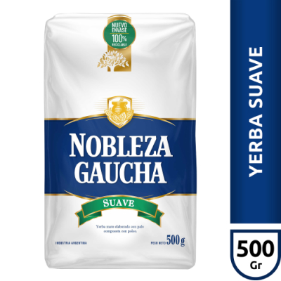 Yerba Nobleza Gaucha Suave 500gr
