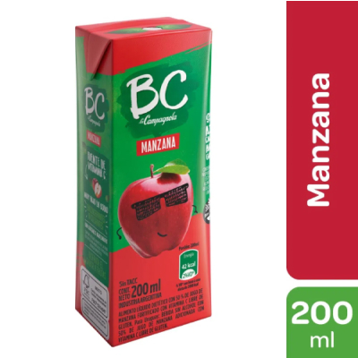 Jugo BC Manzana 200ml