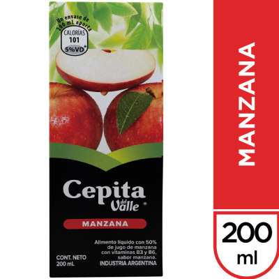 Jugo Cepita Manzana 200cc