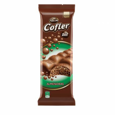 Cofler Aireado con Almendras 100gr