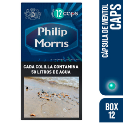 Philip Morris Caps Box 12u