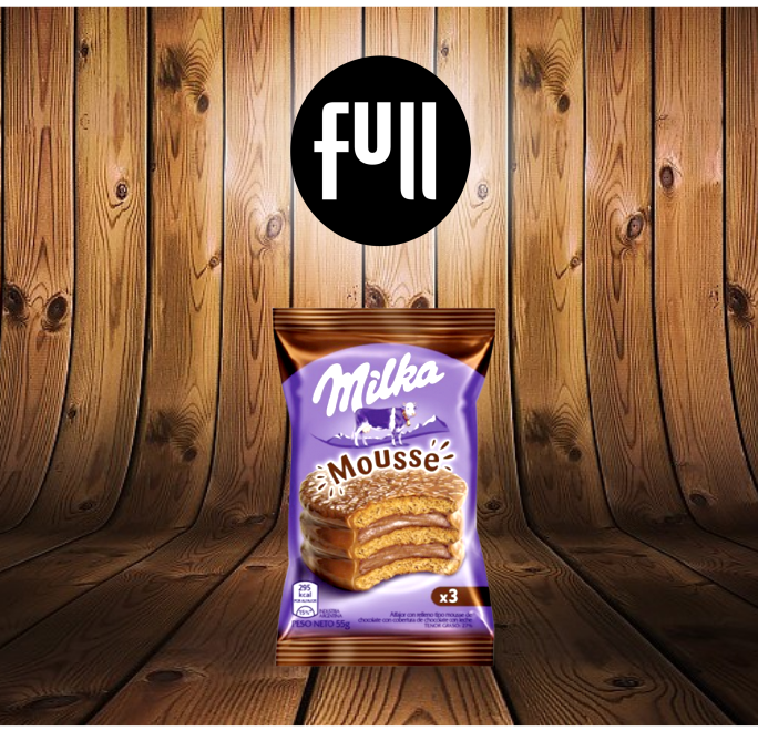 Alfajor Milka Mousse Triple
