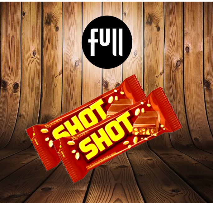 Chocolate Shot C/maní 35g