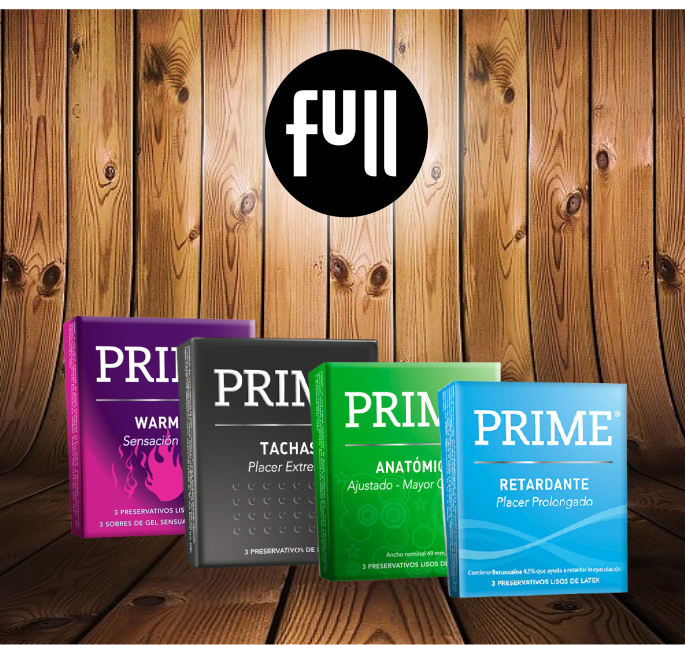 Preservativos Prime Texturado