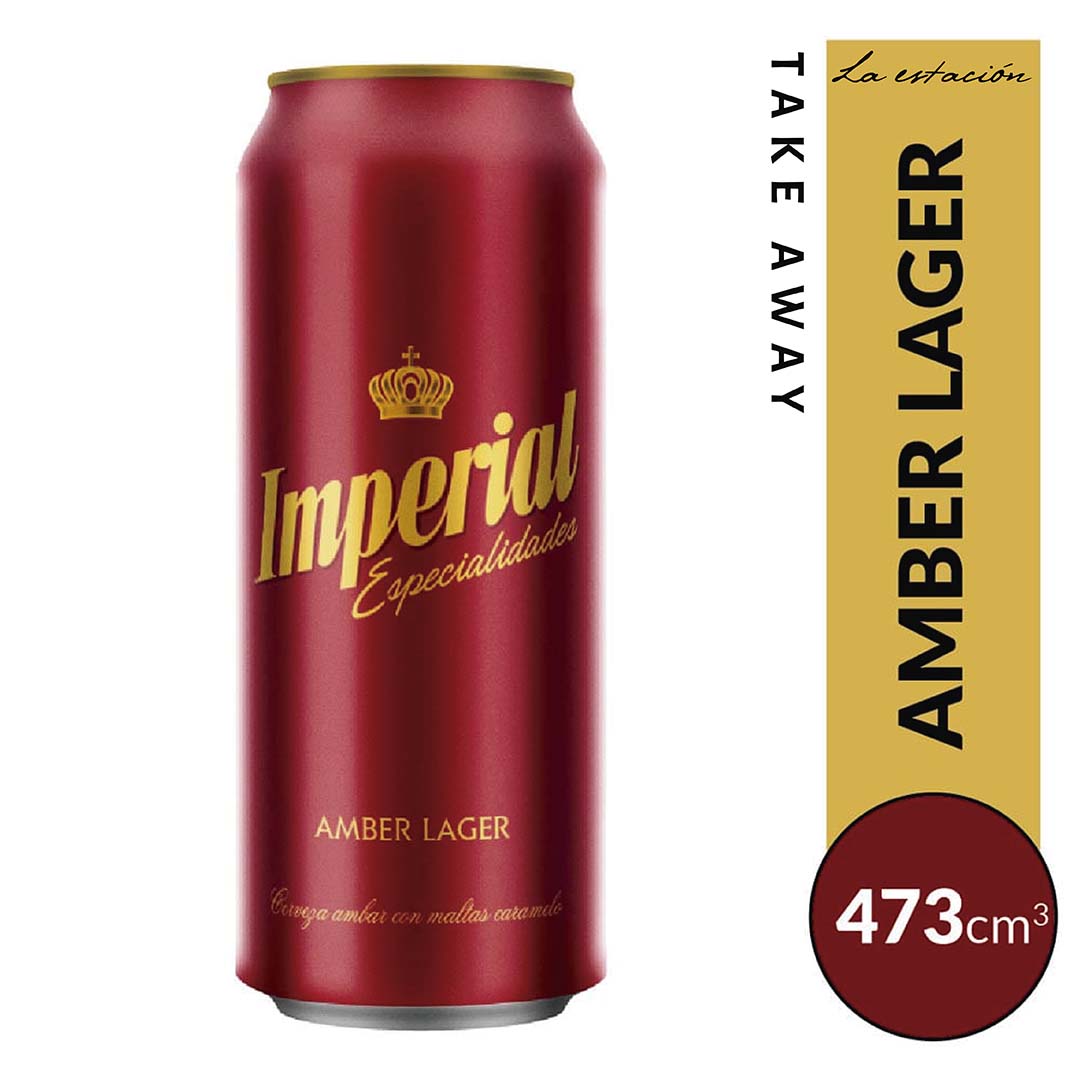 Imperial Amber Lager 473 cc.